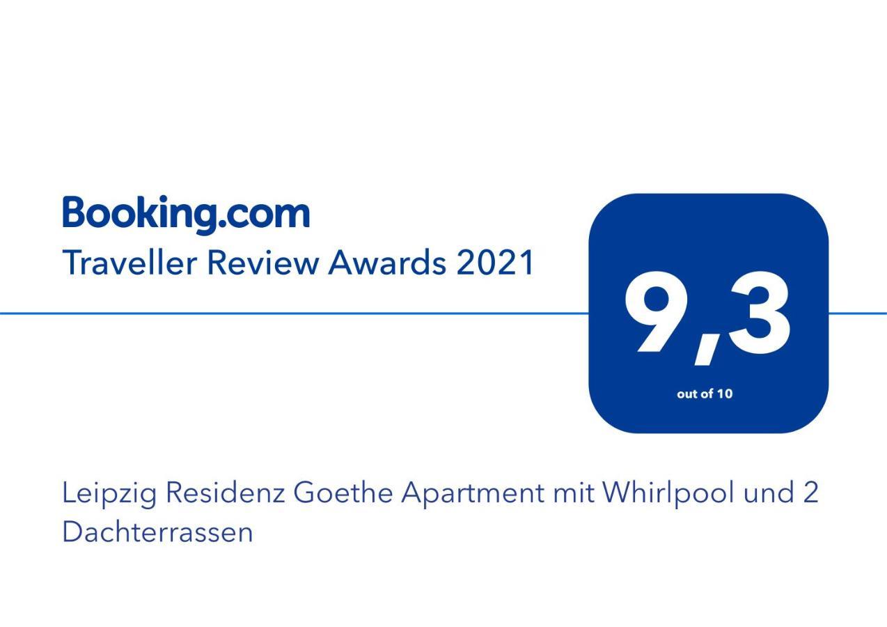 Leipzig Residenz Goethe Apartment Mit 2 Dachterrassen 외부 사진